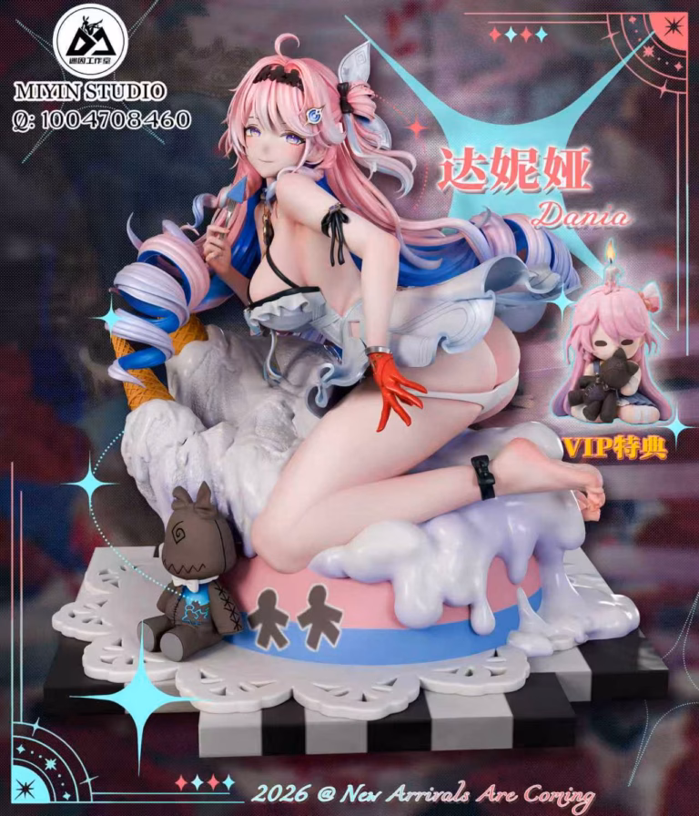Wuthering Waves MiYin Studio Narushio Danya Resin Statue