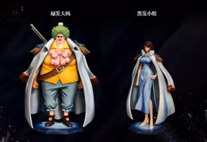 One Piece Black Studio High Ranking Marines Resin Statue