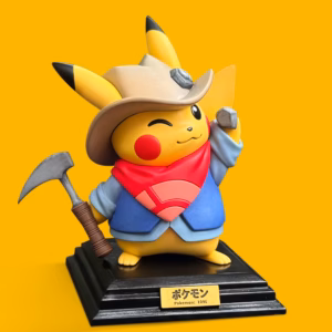 Pokemon Miumiu Studio Adventure Pikachu Resin Statue