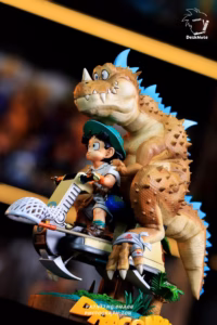 Dragon Ball Desk Notes Studio Gohan Rescuing the Dragon Resin Statue