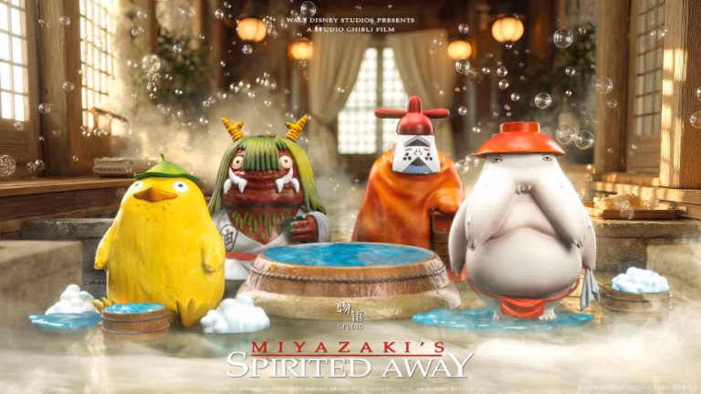 Spirited Away Wu yu Studio Bathhouse Gods Resin Statue
