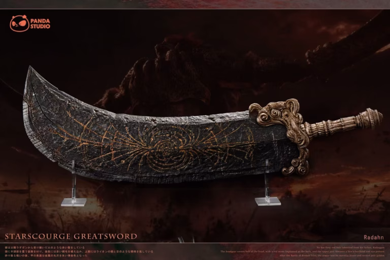 Elden Ring Panda Studio Starscourge Greatsword Resin Statue