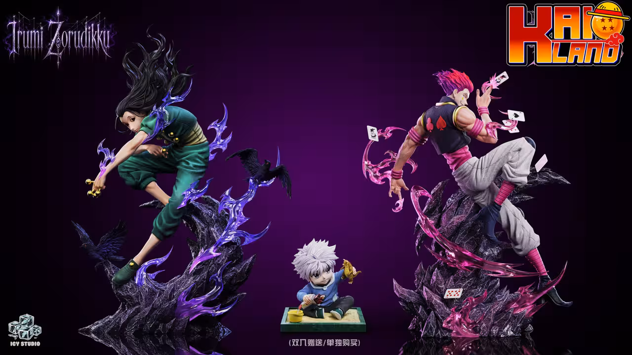 Hunter×Hunter Icy Studio llumi Zoldyck  Hyskoa Resin Statue