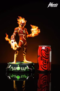 Ben 10 Heros Entrance Studio Heatblast Resin Statue