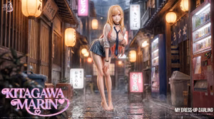 My Dress Up Darling LiYue Studio Kitagawa Resin Statue
