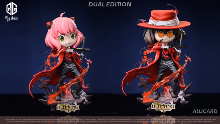 Spy x Family BG Studio Alucard x Anya Resin Statue