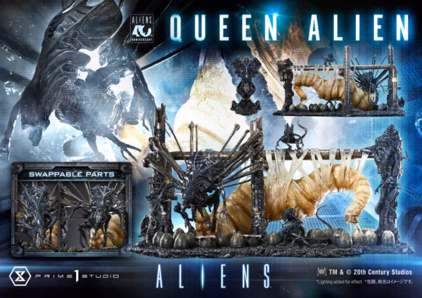Aliens Prime 1 Queen Alien Licensed Resin Statue 1
