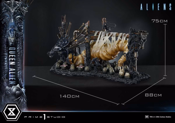 Aliens Prime 1 Queen Alien Licensed Resin Statue 4
