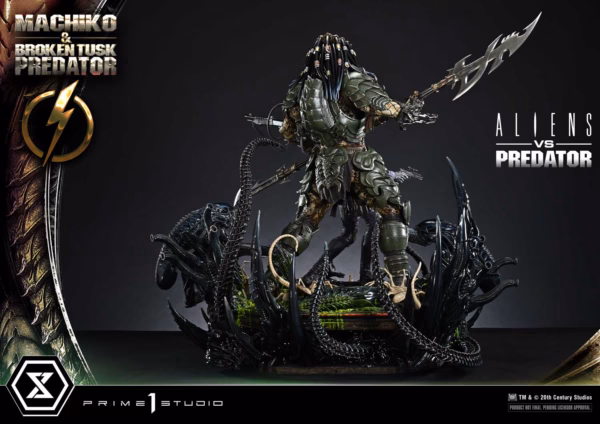 Aliens vs Predator Prime 1 Studio Machiko x Broken Tusk Predator Licensed Resin Statue 7