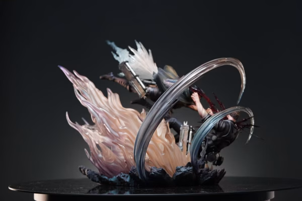 Attack on Titan Sure Studio Levi vs Reiner Resin Statue 4