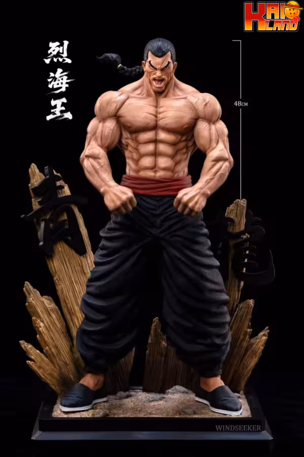 Baki the Grappler Windseeker Studio Retsu Kaioh Resin Statue 1