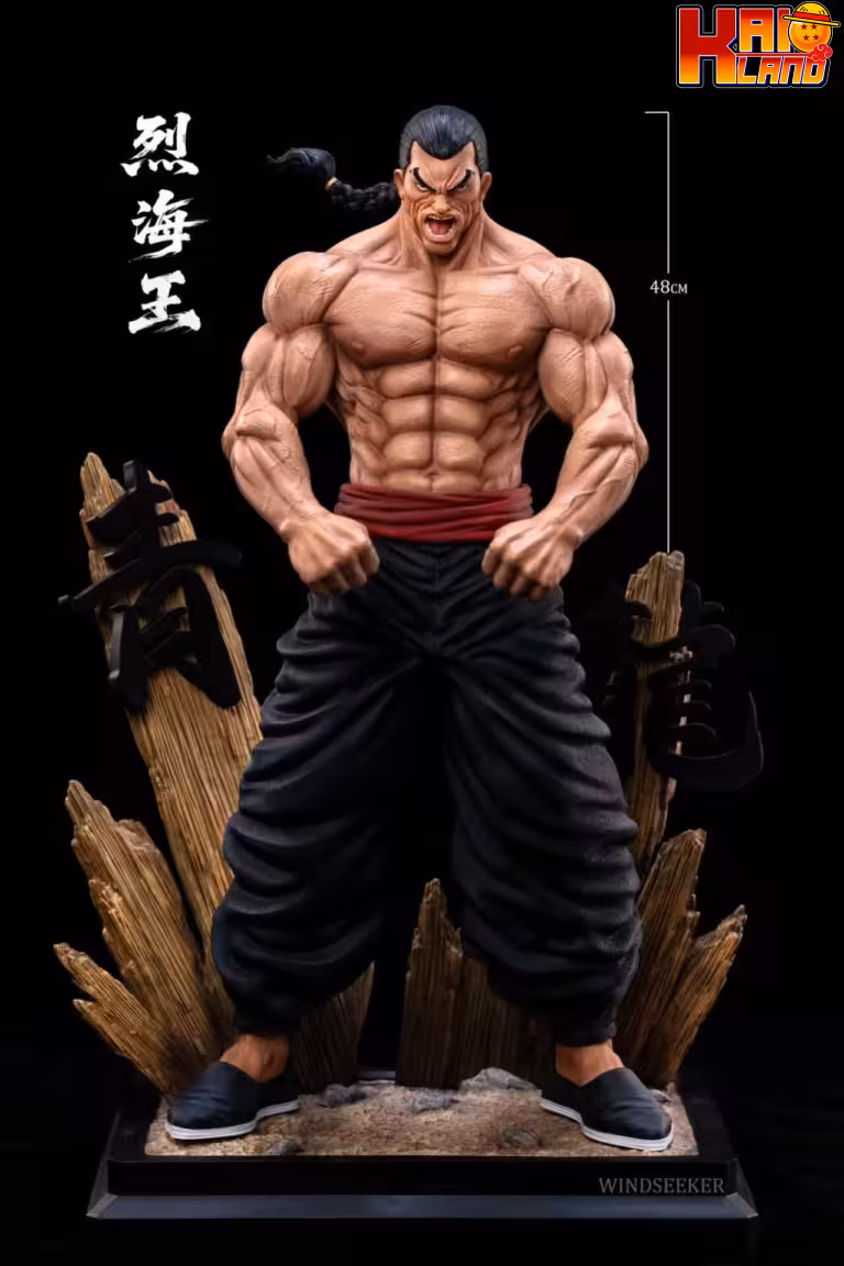 Baki the Grappler Windseeker Studio Retsu Kaioh Resin Statue