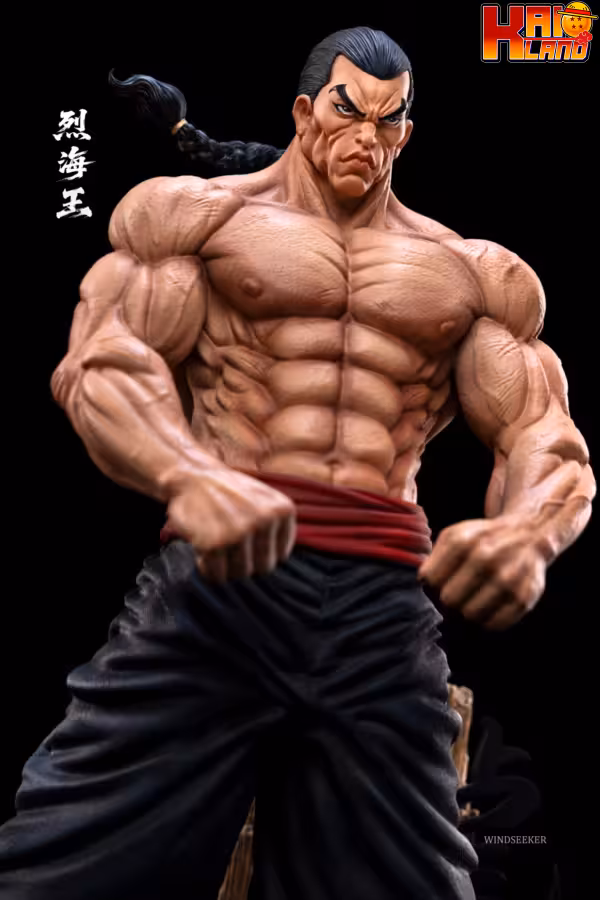 Baki the Grappler Windseeker Studio Retsu Kaioh Resin Statue 2