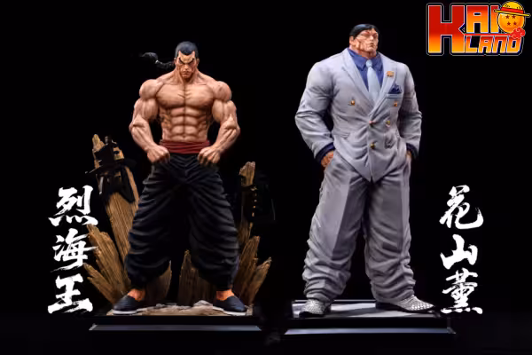 Baki the Grappler Windseeker Studio Retsu Kaioh Resin Statue 4