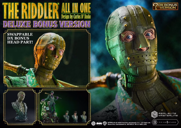 Batman Prime 1 Studio The Riddler Licensed Resin Statue 9