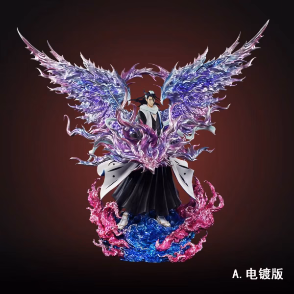 Bleach HXHENG × CHENG Studio Kuchiki Byakuya Resin Statue 3