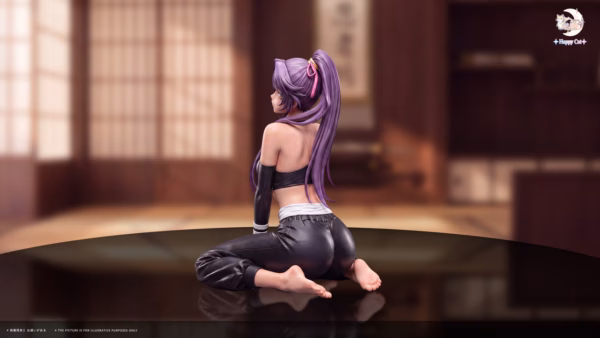 Bleach Happy Cat Studio Yoruichi Shihouin Resin Statue 4