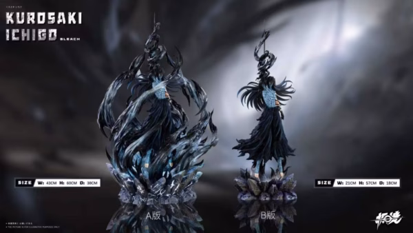 Bleach Ji Jing Studio Kurosaki Ichigo Resin Statue 5