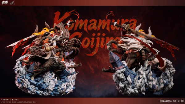 Bleach JiJing Studio Komamura Sajin Resin Statue 2