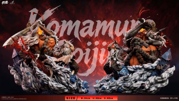 Bleach JiJing Studio Komamura Sajin Resin Statue 3