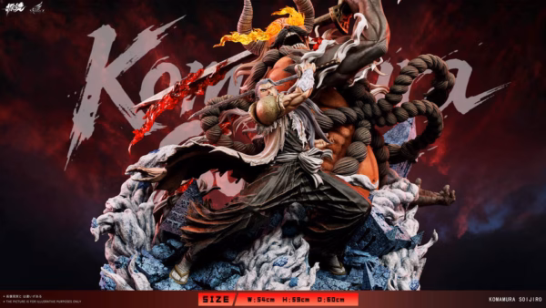 Bleach JiJing Studio Komamura Sajin Resin Statue 4