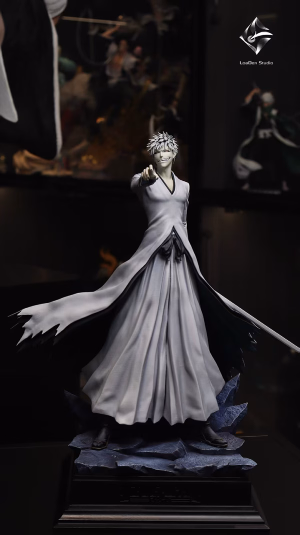 Bleach LoaDen Studio White Ichigo Resin Statue 4
