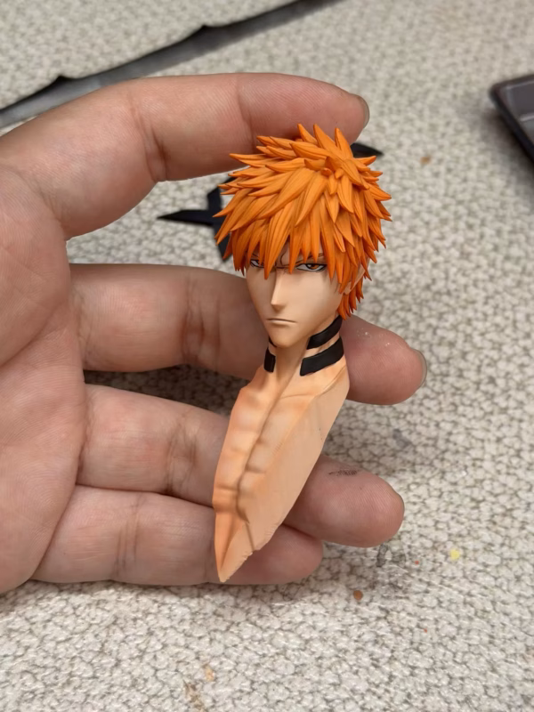 Bleach Muzi Studio Fullbring Ichigo Resin Statue 4
