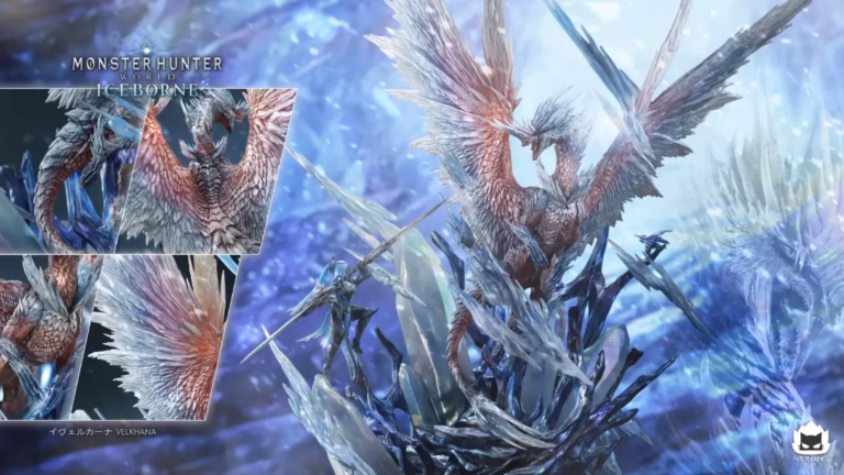 Monster Hunter Heroics Studio Velkhana﻿ Resin Statue