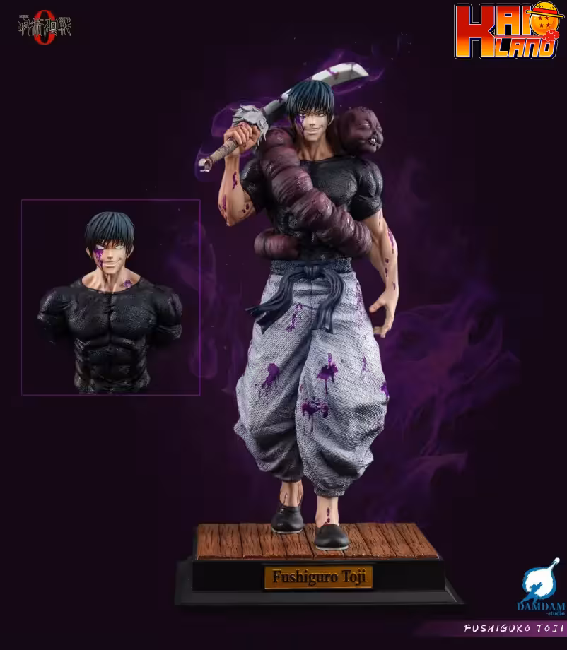 Jujutsu Kaisen Damdam Studio Fushiguro Toji Resin Statue
