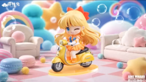 Sailor Moon Forest Rabbit Studio Aino Minako Resin Statue