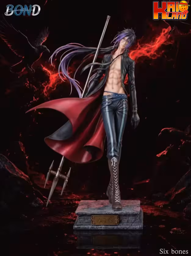 Katekyo Hitman Reborn BOND Studio Rokudou Mukuro Resin Statue