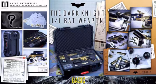DC Comics Z Studio Batman Weapon Replica Series Volume 2 Christian Bale Edition Resin Statue 1