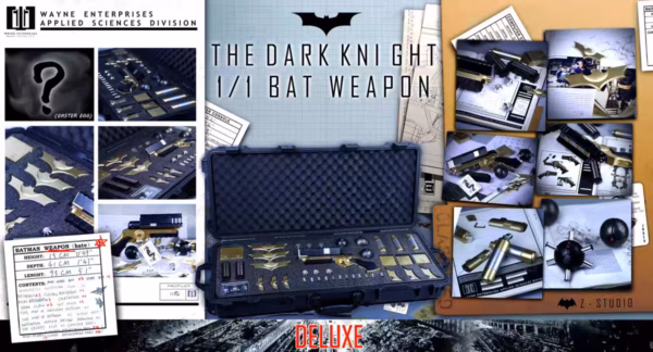 DC Comics Z Studio Batman Weapon Replica Series Volume 2 Christian Bale Edition Resin Statue 2