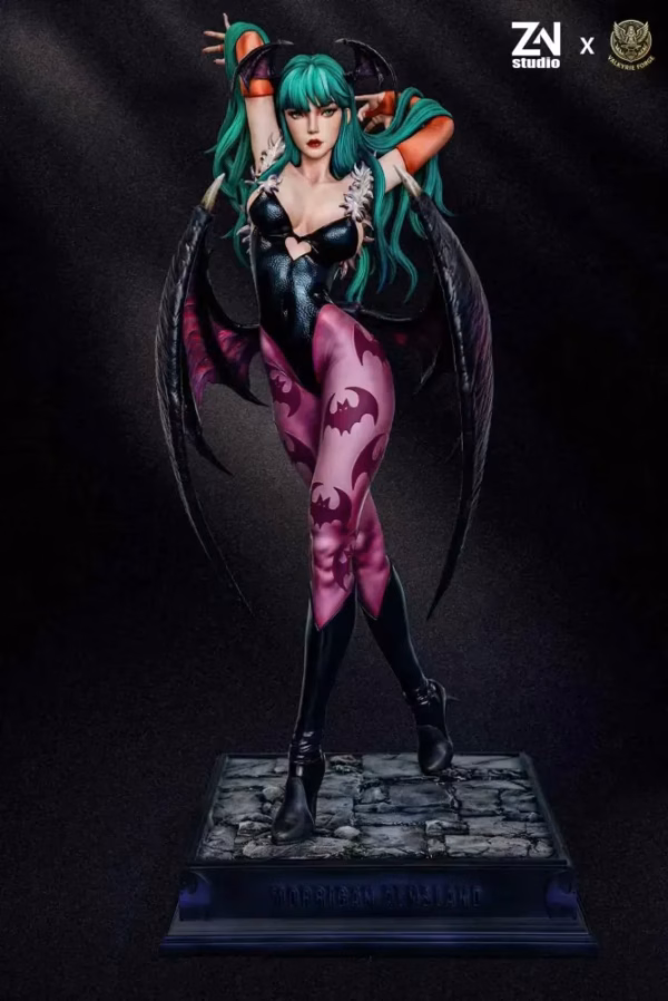 Darkstalkers ZN Studio X Valkyrie Forge Studio Morrigan Aensland Resin Statue 1