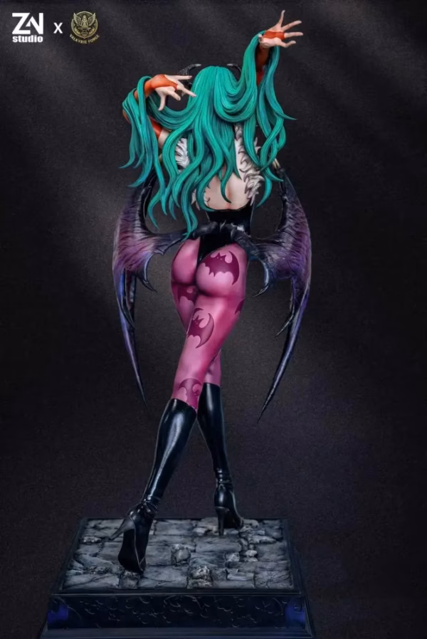 Darkstalkers ZN Studio X Valkyrie Forge Studio Morrigan Aensland Resin Statue 4