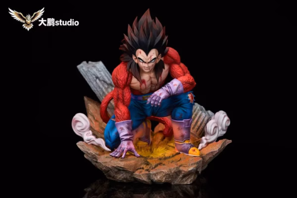 Dragon Ball Dapeng Studio Super Saiyan 4 Vegeta Resin Statue 1
