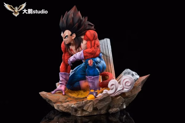 Dragon Ball Dapeng Studio Super Saiyan 4 Vegeta Resin Statue 3