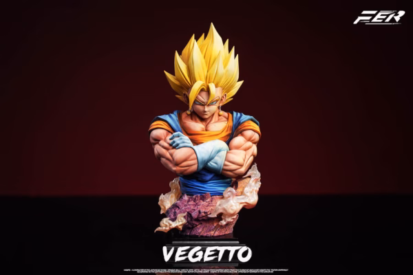 Dragon Ball FER Studio Vegetto Bust Resin Statue 3