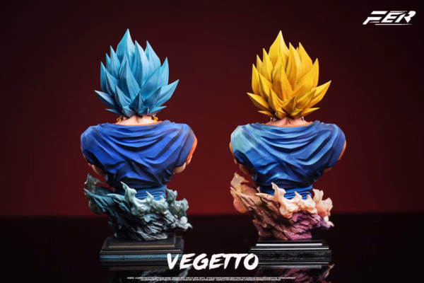 Dragon Ball FER Studio Vegetto Bust Resin Statue 5