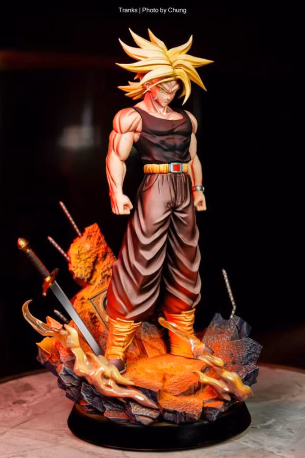 Dragon Ball Juann Studio Trunks Resin Statue 3