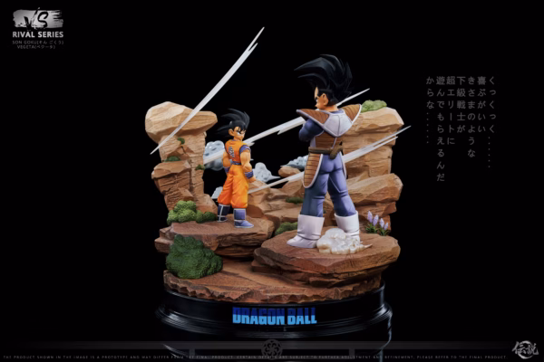 Dragon Ball Legend Studio Goku Vs Vegeta Resin Statue 2