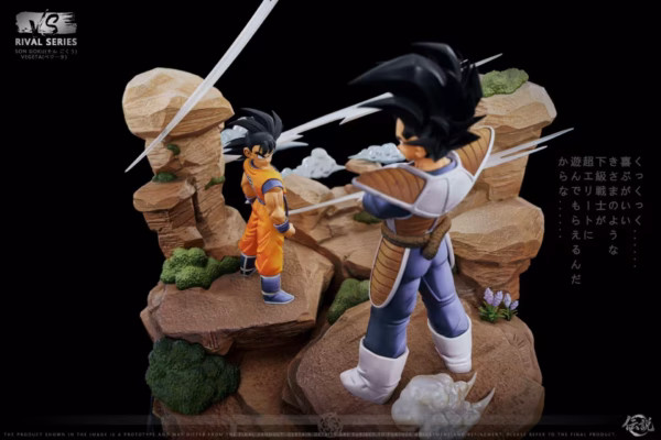 Dragon Ball Legend Studio Goku Vs Vegeta Resin Statue 3