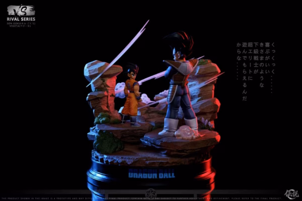 Dragon Ball Legend Studio Goku Vs Vegeta Resin Statue 5