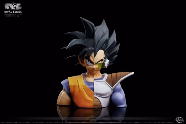Dragon Ball Legend Studio Goku Vs Vegeta Resin Statue 6