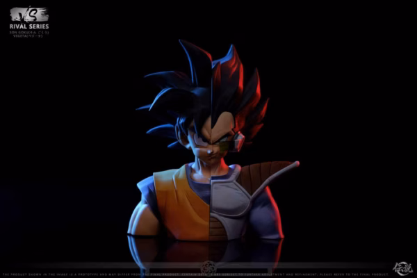 Dragon Ball Legend Studio Goku Vs Vegeta Resin Statue 7