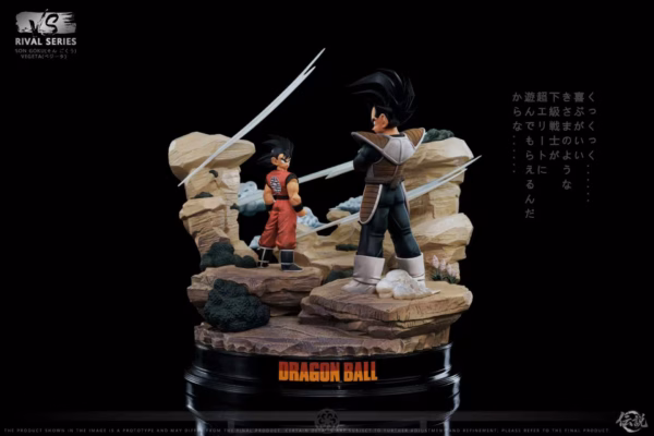 Dragon Ball Legend Studio Goku Vs Vegeta Resin Statue 8