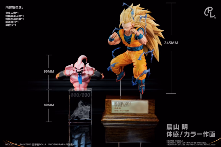 Dragon Ball PL Studio Son Goku SSJ3 Resin Statue