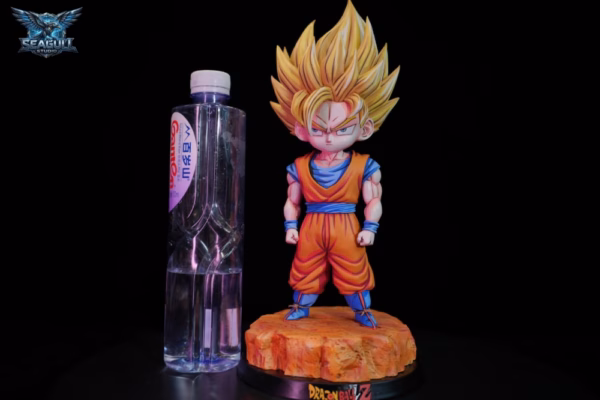 Dragon Ball SeaGull Studio Kid Angry Son Goku Resin Statue