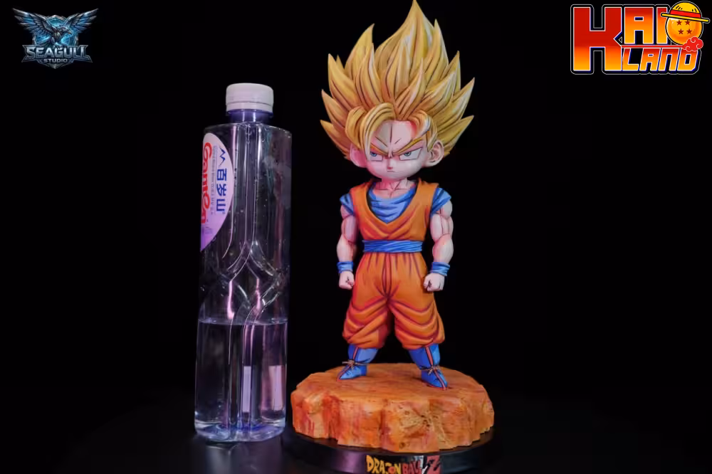 Dragon Ball SeaGull Studio Kid Angry Son Goku Resin Statue