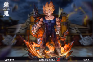 Dragon Ball Smoker Studio Majin Vegeta Resin Statue